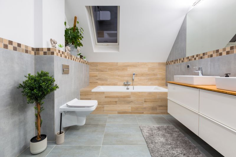 Modern Bathroom with Smart Features